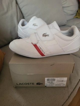 Zapatillas Lacoste Misano Strap Blancas