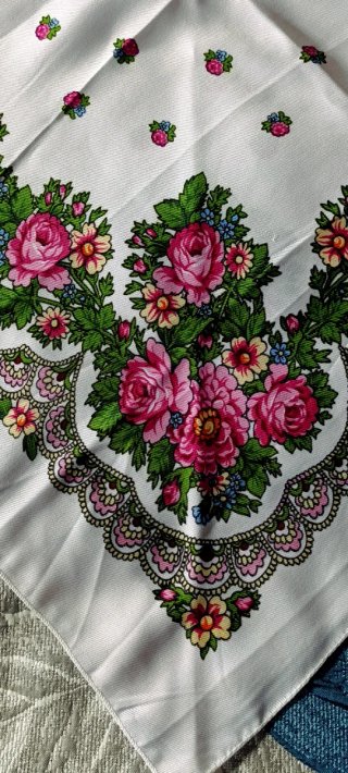 Pañuelo de Baturra con Estampado Floral
