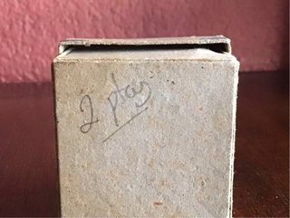 Mini Belén Barro Muy Antiguo