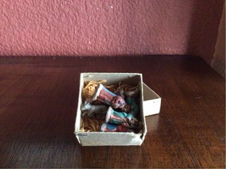 Mini Belén Barro Muy Antiguo