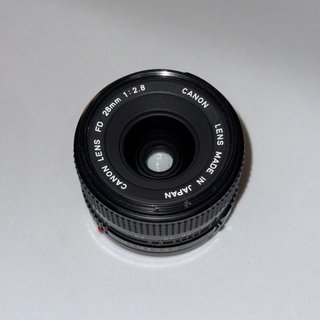 Objetivo Canon FD 28mm 1:2.8