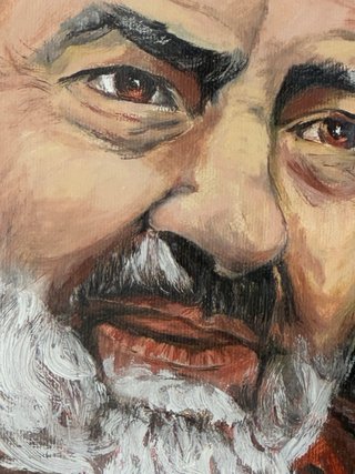 Quadro olio su tela Rispoli
