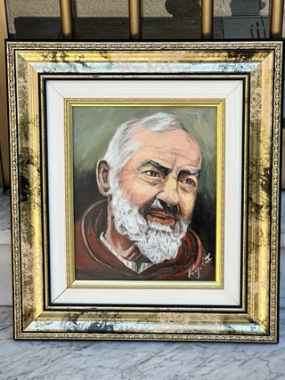 Quadro olio su tela Rispoli