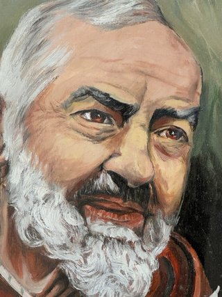 Quadro olio su tela Rispoli