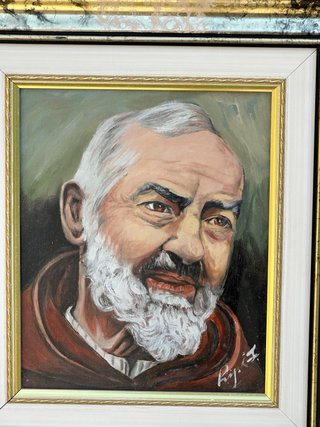 Quadro olio su tela Rispoli
