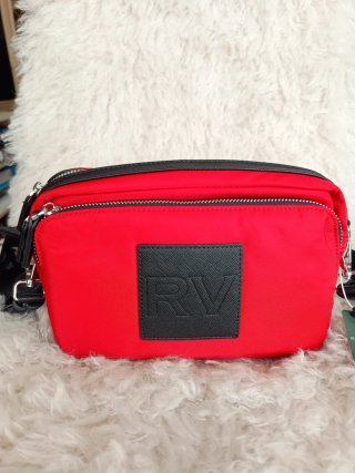 Bolso bandolera RV Roberto Verino rojo