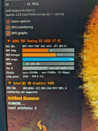Tarjeta Gráfica Asus TUF Gaming RX 6800 XT