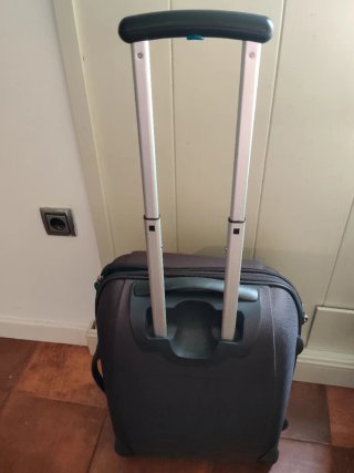 Samsonite 60x40x24 Maleta Gris y Turquesa