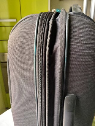 Samsonite 60x40x24 Maleta Gris y Turquesa