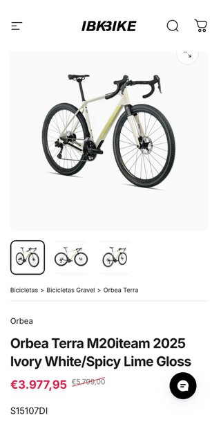 Bicicleta Gravel Orbea Terra M20i Team GRX DI2 (L)