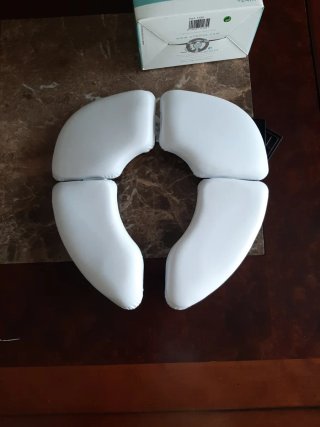 Reductor wc acolchado plegable