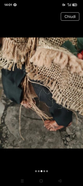 Bambola strega antica