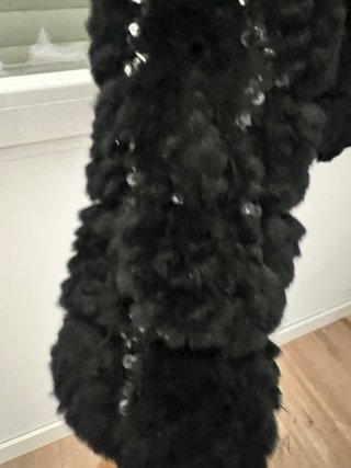 Chaqueta de Piel de Rex Tipo Chanel