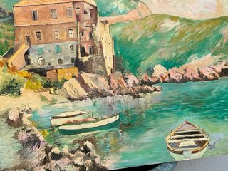 Quadro olio su tela 50x60