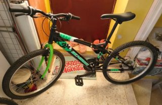 Bicicleta DENDIKE 24 Negra y Verde