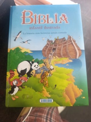 Biblia infantil ilustrada la historia más hermo...