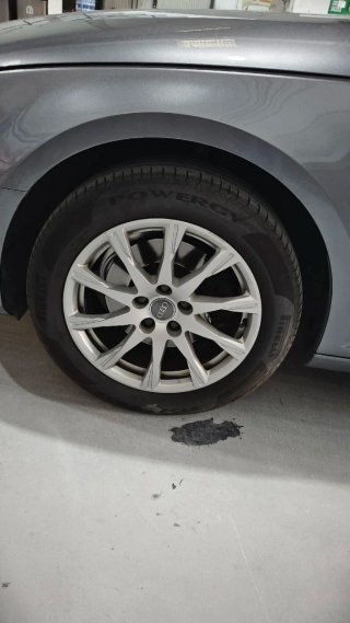 4 Llantas originales Audi A4 b9 17" con neumáticos