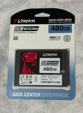 SSD Kingston DC600M 480GB SATA Nuevo