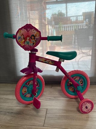 Bicicleta Princesas con Ruedines