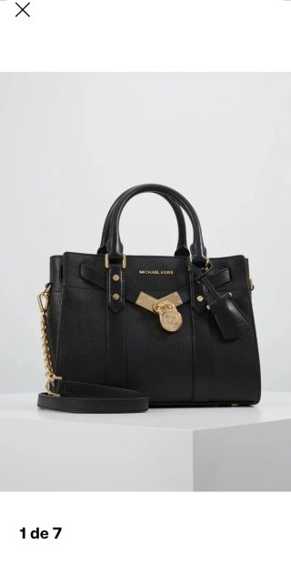 Bolso Michael Kors Negro y Dorado