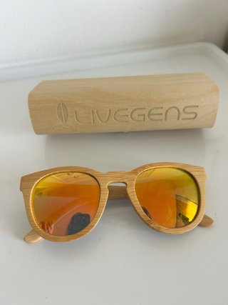 Gafas de sol Livegens madera