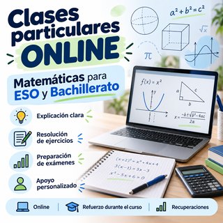 Clases Online Matemáticas ESO y Bachillerato