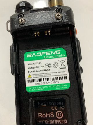 Walkie Talkie Baofeng UV-5R 8W