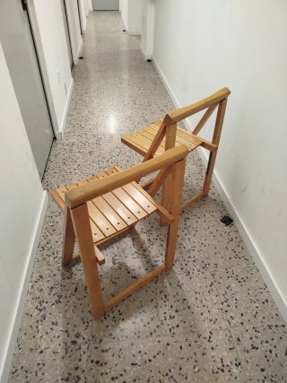 Silla Madera Plegable Aldo Jacober