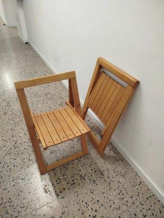 Silla Madera Plegable Aldo Jacober