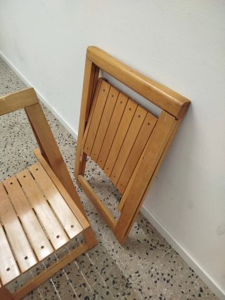 Silla Madera Plegable Aldo Jacober