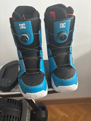 Botas Snowboard DC Hombre Boa Azul/Negro