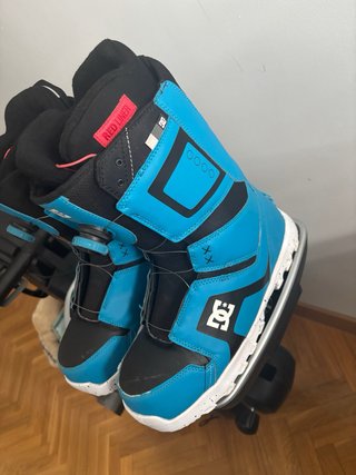 Botas Snowboard DC Hombre Boa Azul/Negro