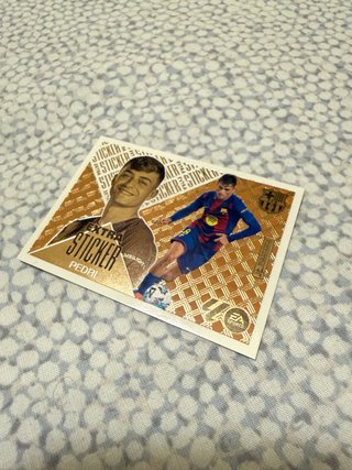 Cromo Extra Sticker Pedri Barça Liga 26-27