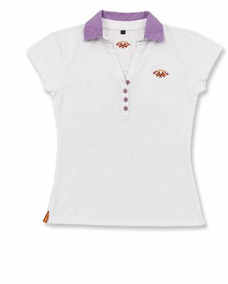 Polo sin mangas blanco Spagnolo Mujer Talla XS