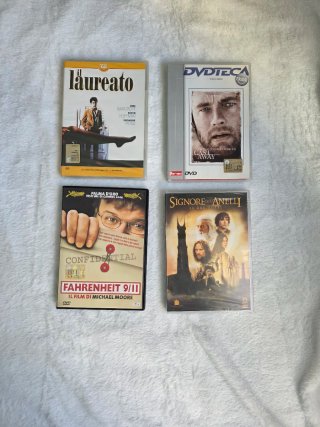 Set quattro DVD best movie USA nuovi