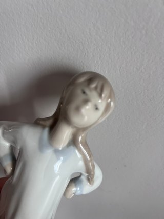 Figura Lladró Niña Porcelana
