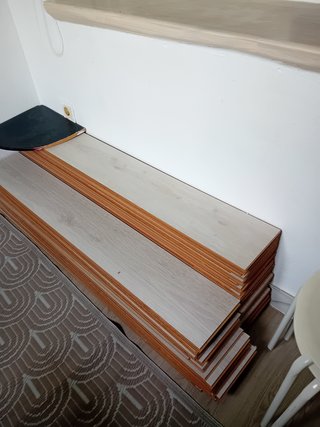 Suelo vinílico imitación madera