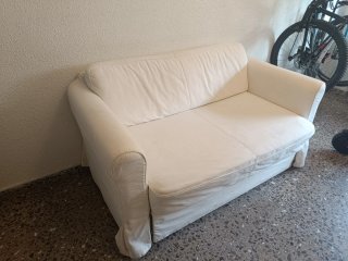 Sofá Cama 2 Plazas Ikea Blanco