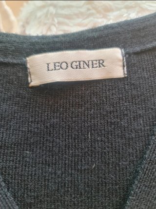 Leo Giner Chaleco Punto Talla XL