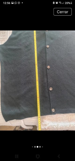 Leo Giner Chaleco Punto Talla XL