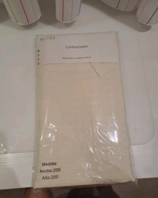 Cortina de Baño Nido Beige 200x200cm