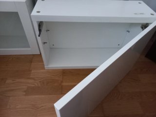 3 Muebles BESTA Ikea Salón Cristal.