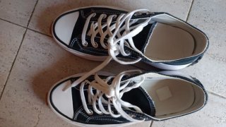 Converse Playeras Negras y Blancas