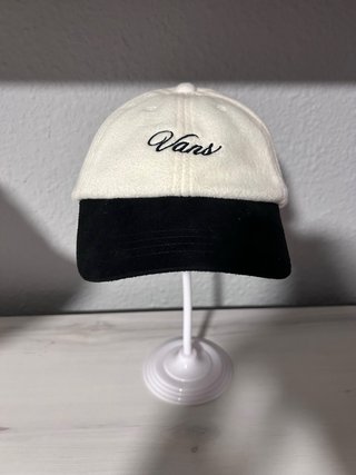 Gorra Vans Blanca y Negra