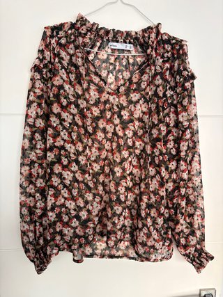 Blusa floral Lefties talla S