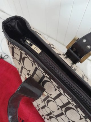 Bolso Tote CH Beige y Marrón