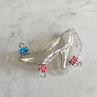 Molde zapato transparente
