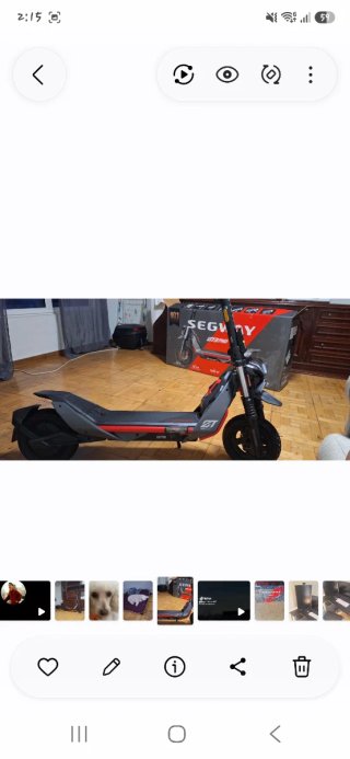 Patinete eléctrico Segway GT casi nuevo
