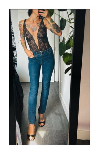 Pantalón Vaquero Max Mara Azul