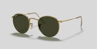 Gafas de sol Ray-Ban doradas y verdes